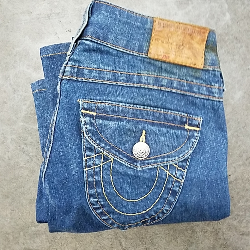 True Religion Joey flare boot-cut denim jeans 24